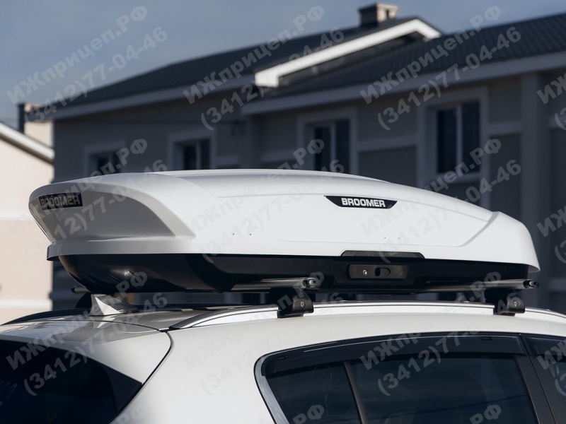Автобокс Broomer Venture (L) белый глянец